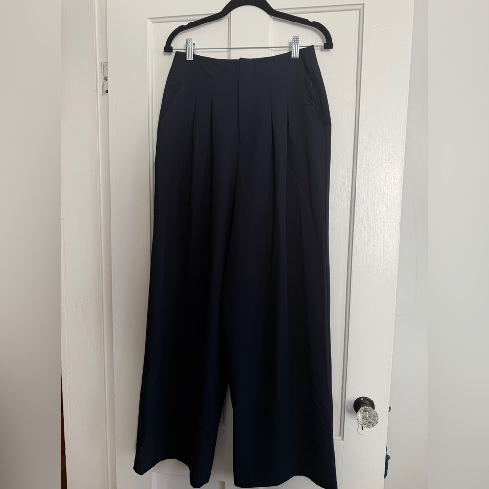 Kathy Ireland Navy Trousers 6